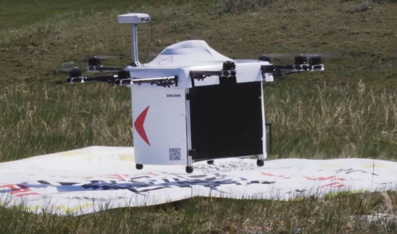 Drone delivery canada agreement commercial ddc moose cree nation first deploy executed has