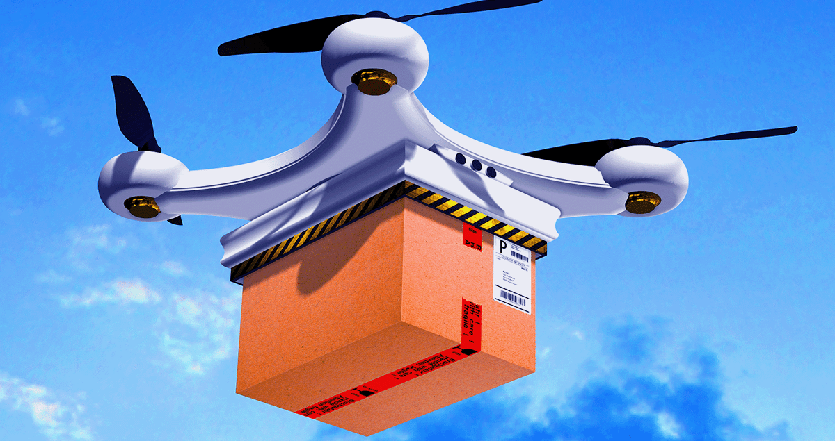 Drone delivery canada stock